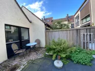 Atrium- Blick auf Tiny House