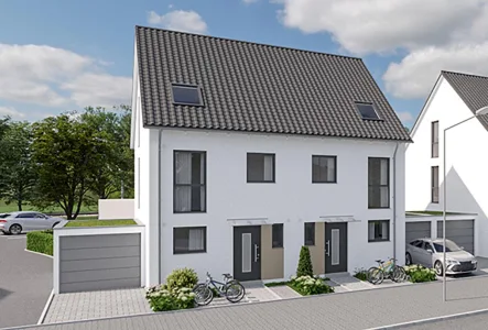 Eingangsansicht - Haus kaufen in Mühlheim am Main - Ein Zuhause für gemütliche Stunden!