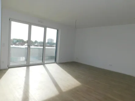 Wohn-/Essbereich - Wohnung mieten in Hanau - Exklusive Penthousewohnung mit traumhaftem Ausblick!