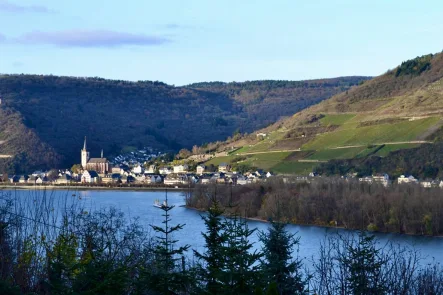 Aussicht - Haus kaufen in Niederheimbach - Unikat im Unesco Weltkulturerbe Oberes Mittelrheintal