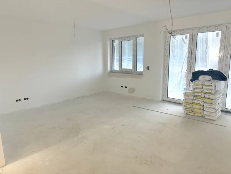 App. 1 Wohn-Schlafzimmer - Wohnung kaufen in Seeheim-Jugenheim / Jugenheim - Energieeffizienter Neubau in Bevorzugter Wohnlage, Barrierefrei,1-Zi. ETW mit Balkon