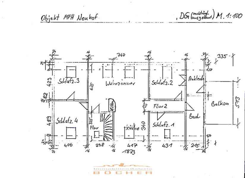 Grundriss DG (nachtr. ausgebaut)