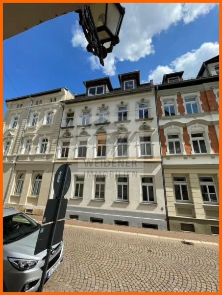Ansicht  - Haus kaufen in Gera - Vollvermietetes Mehrfamilienhaus in beliebter Lage von Gera-Untermhaus zu Verkaufen!