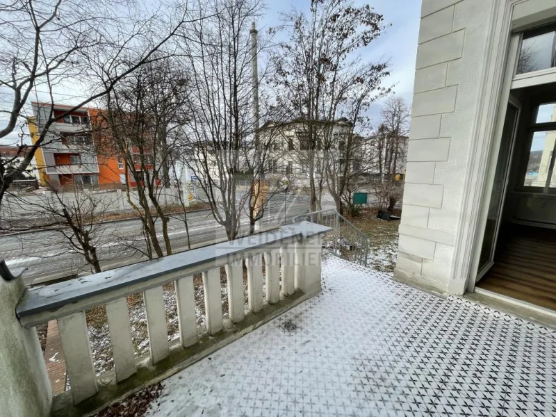 Balkon Winter 