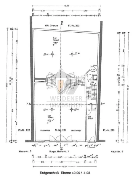 Grundriss EG/UG