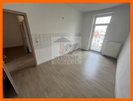 Küche - Wohnung mieten in Gera - Tolle 2 Zimmer Wohnung mit Balkon und Blicks in Grüne!