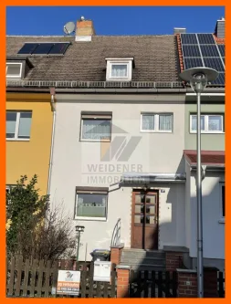 Ansicht  - Haus kaufen in Gera - Reihenmittelhaus in ansprechender Wohngegend von Gera-Heinrichsgrün 