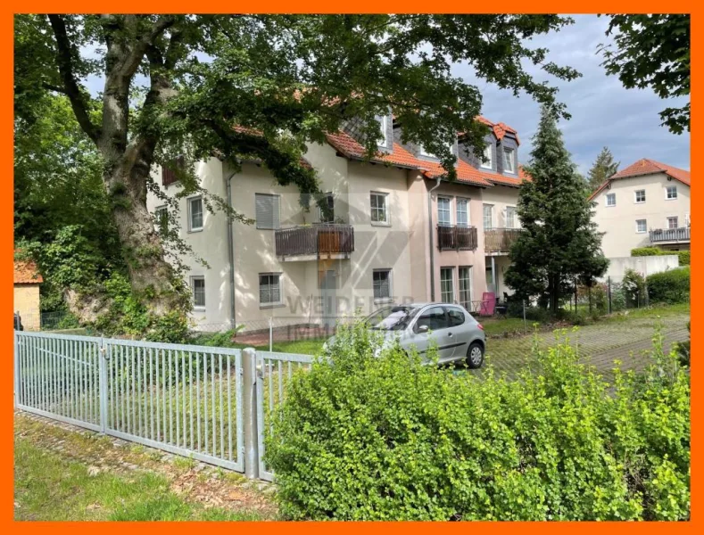 Ansicht - Wohnung mieten in Weida - Terrassenwohnung mit EBK* in traumhafter Lage von Weida mit Stellplatz! 