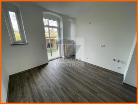 Küche  - Wohnung mieten in Gera - Balkon und Terrasse! 4-Raum-Maisonettewohnung! Frisch saniert!