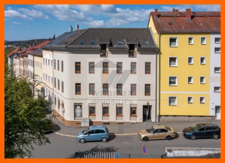 Ansicht - Haus kaufen in Gera - Attraktives vollvermietetes saniertes Mehrfamilienhaus in Gera zu verkaufen!