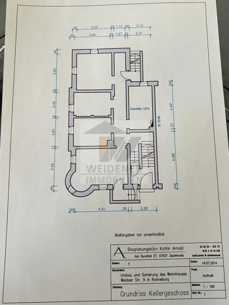 Grundriss -  KG