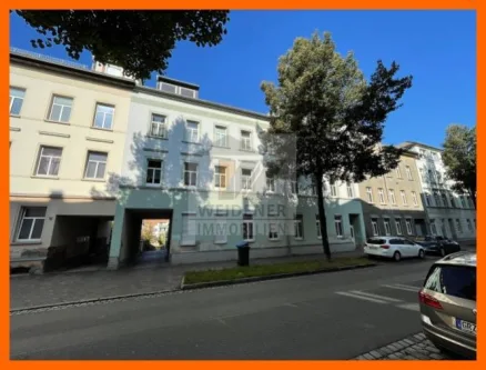 Ansicht  - Wohnung mieten in Gera - Charmante 2-Zimmer-Wohnung mit großzügiger Terrasse im beliebten Geraer Ostviertel.