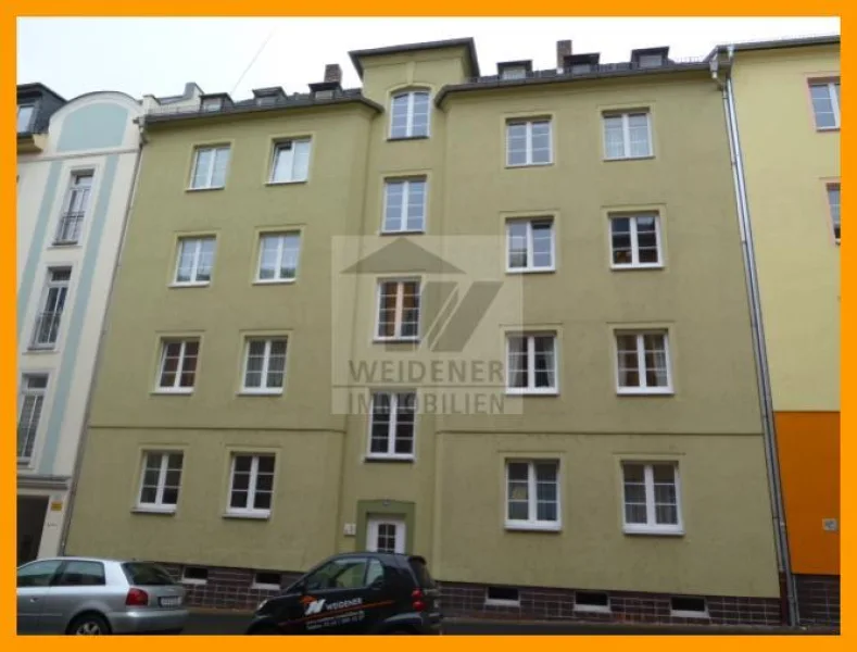 Ansicht - Wohnung mieten in Gera - 3-Raum-Wohnung mit Balkon und Ausblick zu vermieten.