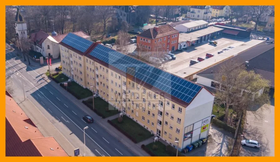 Ansicht  - Wohnung mieten in Gera - Wird aktuell frisch renoviert: 3 Raum Wohnung mit Balkon in der Nähe des Hauptbahnhofes!