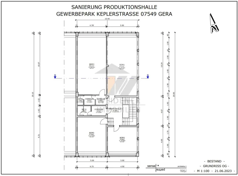 OG Büro Grundriss