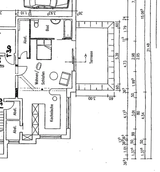 Grundriss, optionale Souterrain-Wohnung