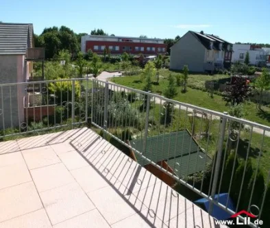 Balkon - Wohnung mieten in Frankfurt - Helle DG-Maisonette-Wohnung in ruhiger Lage