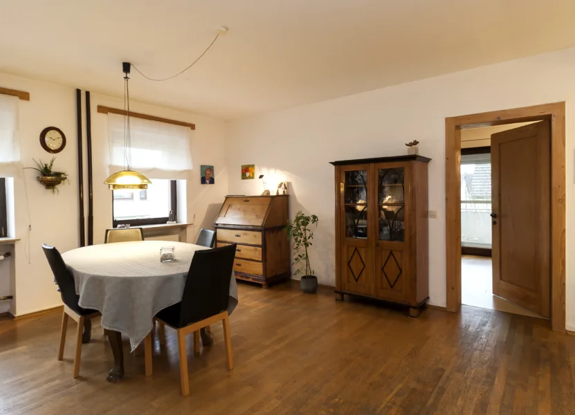 Wohnung3 1.OG Maisonette Wohnzimmer Ansicht1