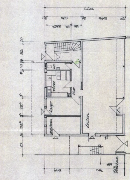 Grundriss EG Laden