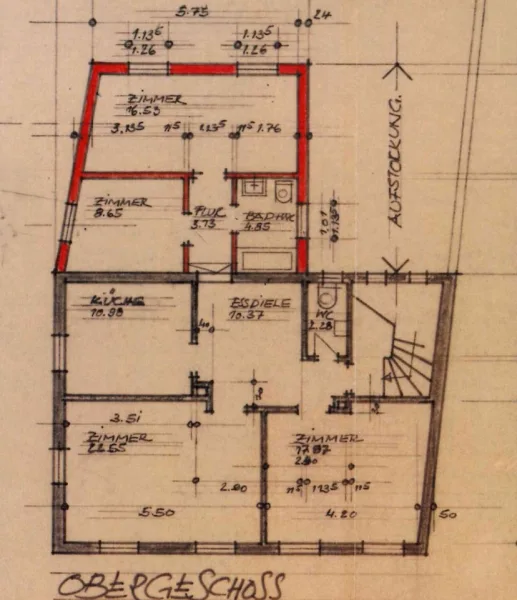 Grundriss OG