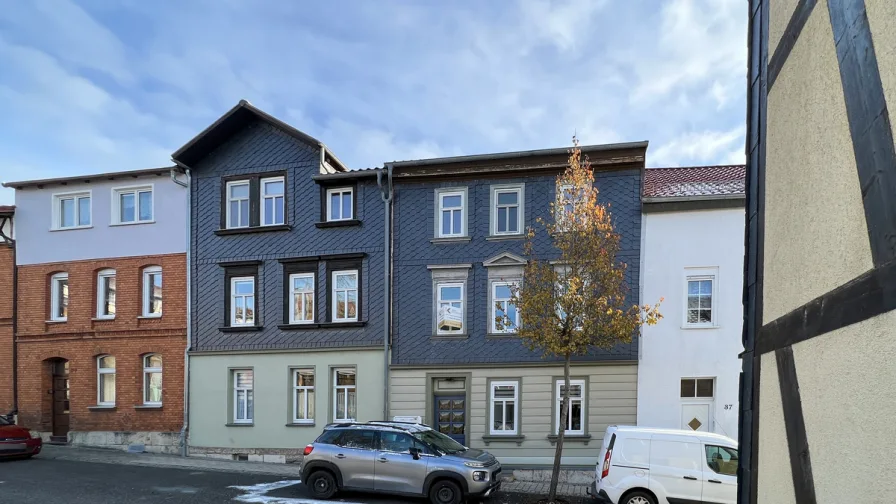 www.Traum.Immobilien - Wohnung mieten in Mühlhausen/Thüringen - Zauberhafte 2-Zimmerwohnung mit Gartennutzung in ruhiger Lage