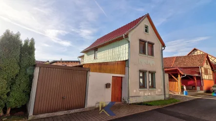 www.Traum.Immobilien - Haus kaufen in Mühlhausen/Thüringen - Schnuckeliges Einfamilienhaus im Herzen von Bollstedt