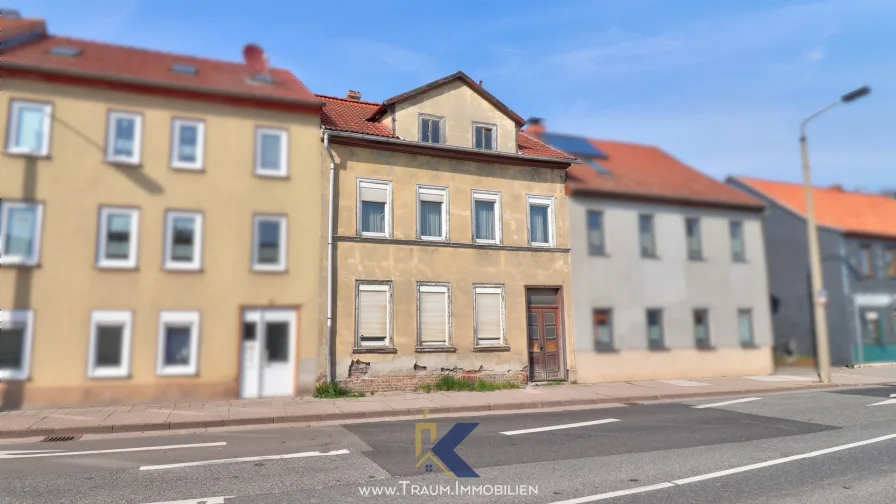 www.Traum.Immobilien - Grundstück kaufen in Bad Langensalza - Zentrumsnahes Abrissgrundstück in Bad Langensalza