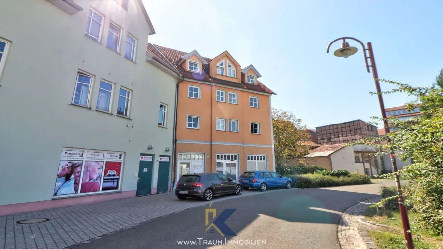 www.Traum.Immobilien - Wohnung mieten in Mühlhausen - TOP! 1 Zi.-Whg. im 1. OG in zentraler Lage