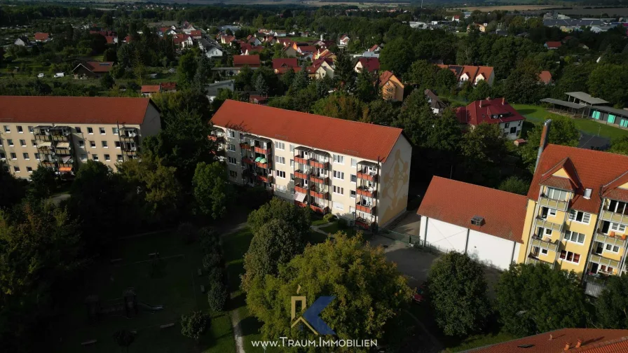 www.Traum.Immobilien - Wohnung mieten in Mühlhausen/Thüringen - Erdgeschosswohnung - 2 Zi. Whg. in Zentrumsnähe mit Einbauküche