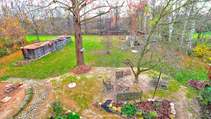 Blick vom Balkon - Einliegerwohnung