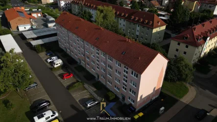 www.Traum.Immobilien  - Wohnung mieten in Mühlhausen/Thüringen - helle 2 Zi.-Whg. mit Balkon in Mühlhausen