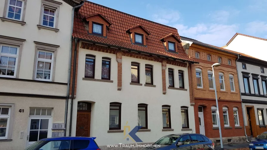 www.Traum.Immobilien - Wohnung mieten in Mühlhausen/Thüringen - großzügige 3-Zimmer-Whg. im Erdgeschoss mit Einbauküche