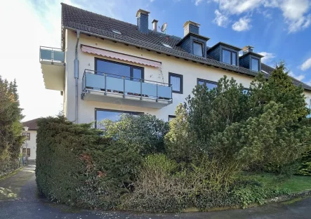 Rückseite - Wohnung kaufen in Kassel / Wehlheiden - Selbst nutzen oder vermieten: Gepflegte Wohnung mit Garage in beliebter Lage! KEINE KÄUFERPROVISION