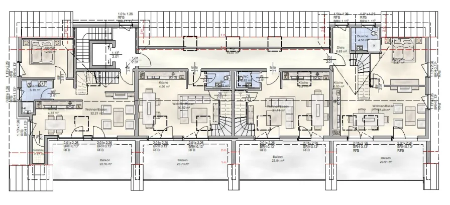 Grundriss DG 1