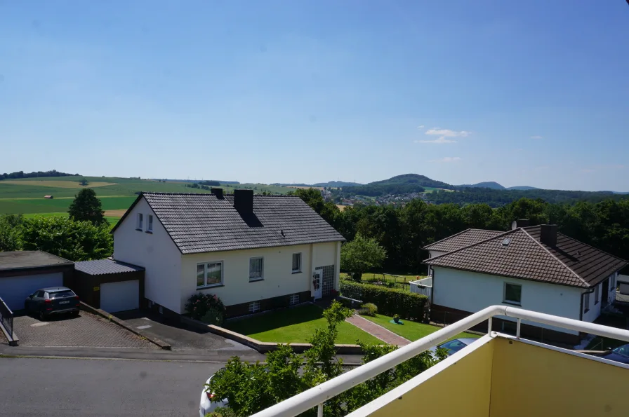 Blick von Balkon