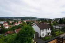 Blick von der Dachterrasse