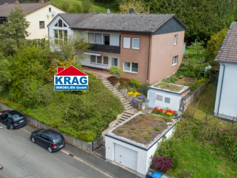 Seite 1 - Haus kaufen in Dautphetal - ++ KRAG Immobilien ++ normale Finanzierung trotz Wohnrecht möglich ++ Sonnig mit Aussicht ++