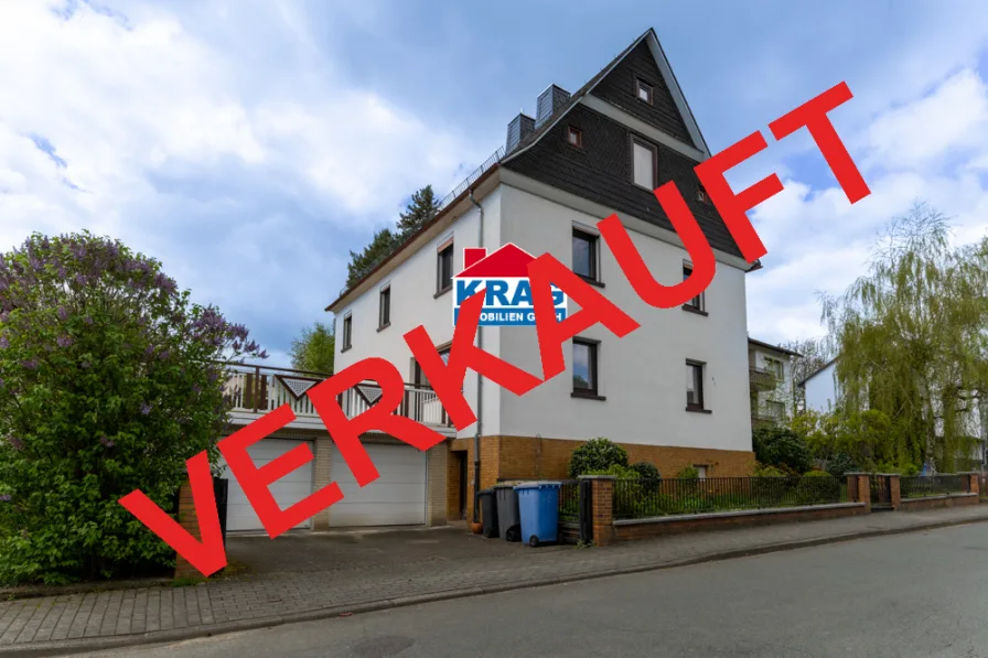 Außen - Haus kaufen in Gladenbach - ++ KRAG Immobilien ++ VERKAUFT ++ VERKAUFT ++ mit Sicherheit ++ wie fast immer mit und nach Plan ++