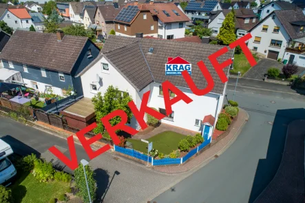 Luftaufnahme - Haus kaufen in Breidenbach - ++ KRAG Immobilien ++ VERKAUFT ++ VERKAUFT ++ mit Sicherheit ++ wie fast immer mit und nach Plan ++