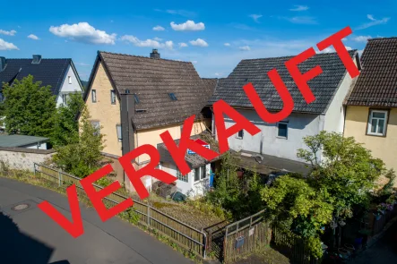 Luftaufnahme - Haus kaufen in Biebertal - ++ KRAG Immobilien ++ VERKAUFT ++ VERKAUFT ++ mit Sicherheit ++ wie fast immer mit und nach Plan ++