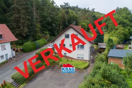 Luftaufnahme - Haus kaufen in Bad Endbach - ++ KRAG Immobilien ++ VERKAUFT ++ VERKAUFT ++ mit Sicherheit ++ wie fast immer mit und nach Plan ++