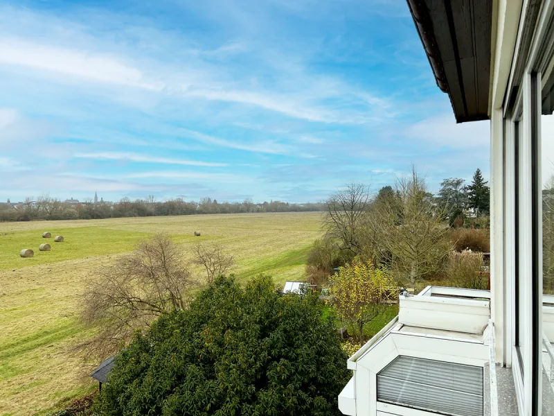 Ausblick Balkon