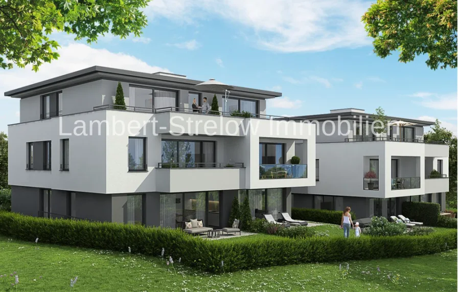 Außenansicht - Wohnung kaufen in Wiesbaden - Neubauwertige 3 ZKBB - ETW in bevorzugter Wiesbadener Wohnlage mit TG-Platz (derzeit vermietet)