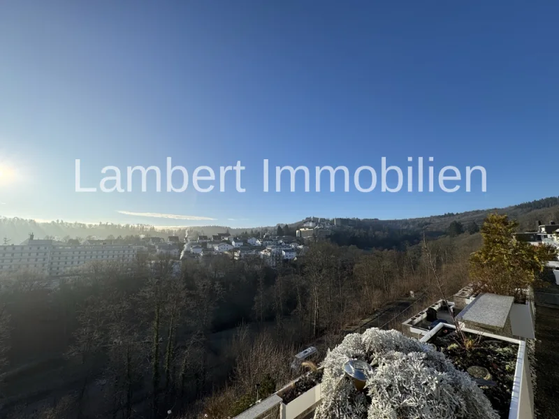 Ausblick von der Terrasse