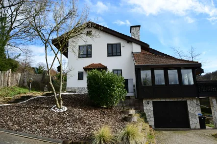 Hausansicht - Haus kaufen in Brensbach - "Idyllisches Wohnen im Odenwald: Moderne Lebensqualität in Brensbach-Höllerbach"