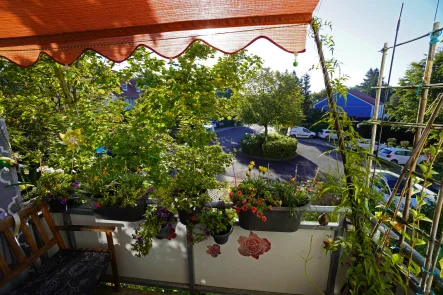 Sonniger Südbalkon im 1. OG - Wohnung kaufen in Weimar - Kleine Kapitalanlage mit Südost-Balkon in der Bel étage inkl. PKW-Stellplatz