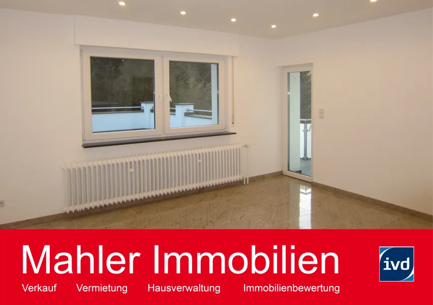 Immoscout Vorlage - Wohnung mieten in Bensheim - Komplett renovierte 3 ZKB Etagenwohnung mit 2 Stellplätzen in Bensheim - Hochstädten