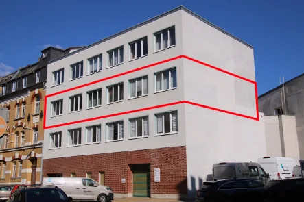 Ansicht - Büro/Praxis mieten in Greiz - Büroetage in zentraler Lage