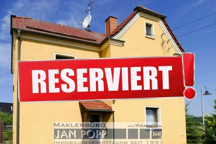 Einfamilienhaus Reserviert - Haus kaufen in Greiz - Für die junge Familie, welche das ruhige Landleben liebt!