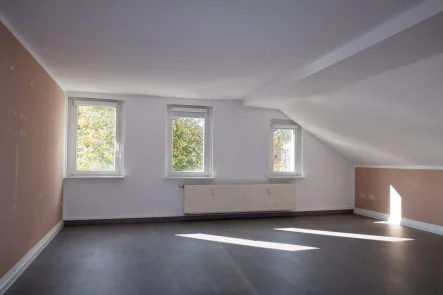 Wohnzimmer - Wohnung mieten in Greiz - Großzügige Dreiraumwohnung in der Greizer Neustadt